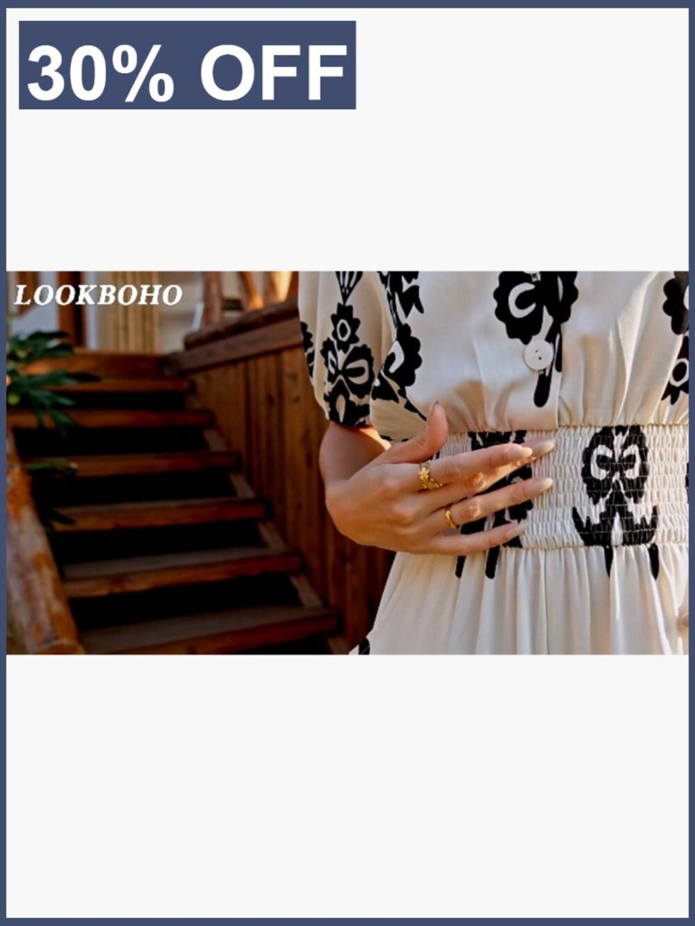 Short Sleeve V Neck Wide Leg Jumpsuit Romper One Piece Outfit - Picture 7 of 7